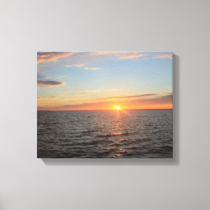 Canvas do por do sol