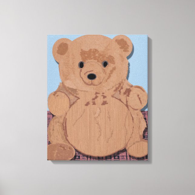 Canvas do Urso Wes T (Frente)