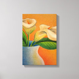 Canvas dos lírios Calla