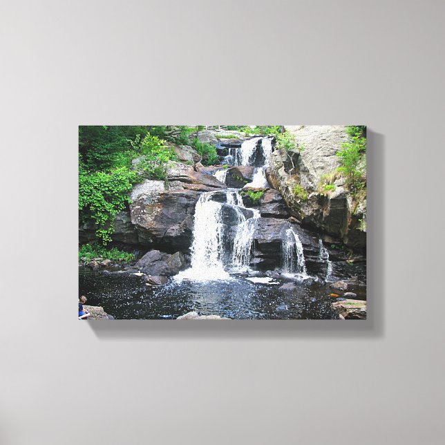 Canvas em cascata (Frente)