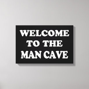 Canvas engraçadas da caverna do homem