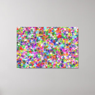 Canvas - Envolvido - Pintar Splatters One