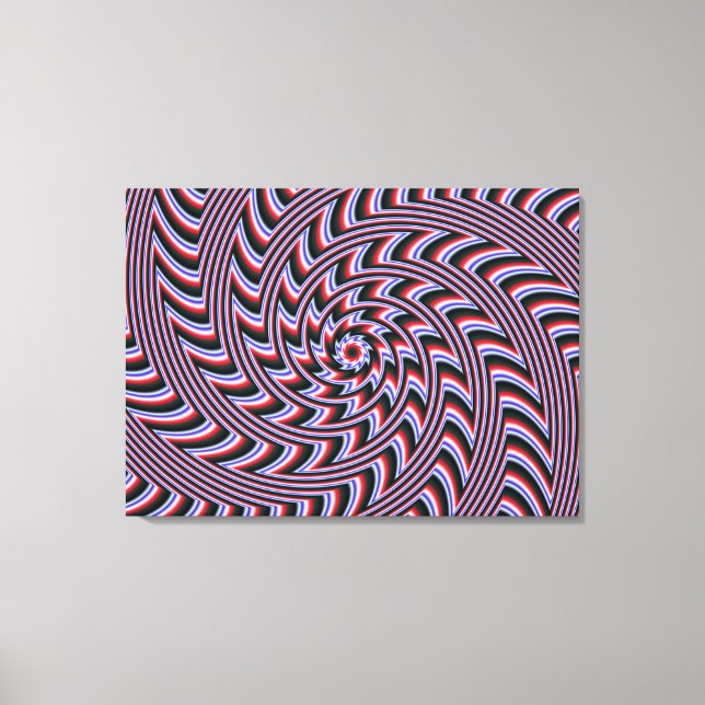 Canvas Espiral Esticada (Frente)