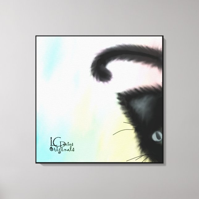 Canvas Esticada de Peekaboo (Frente)