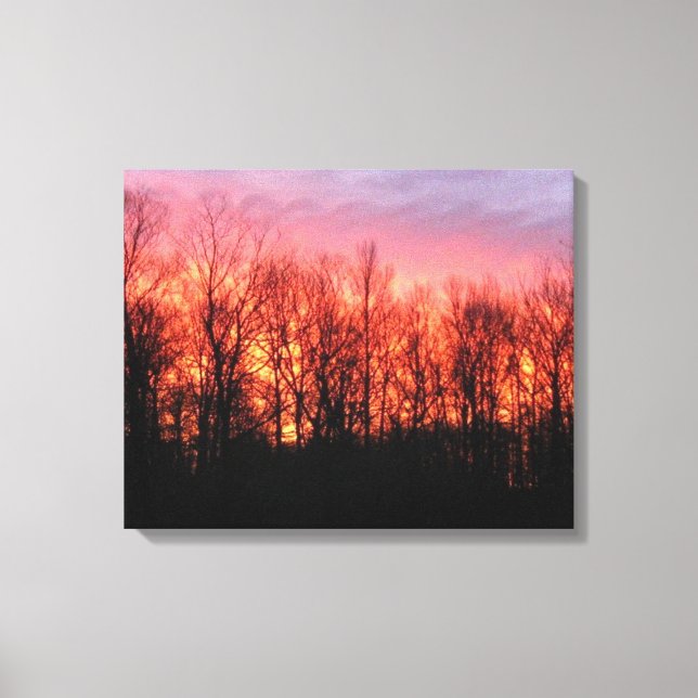 Canvas Firey Sunrise (Frente)