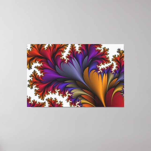 canvas floral real (Frente)