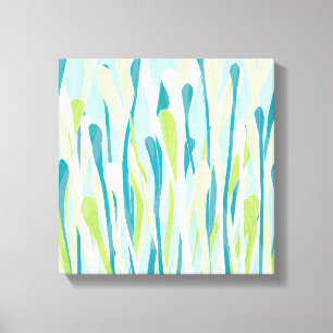 Canvas frescas Funky do design das gramas