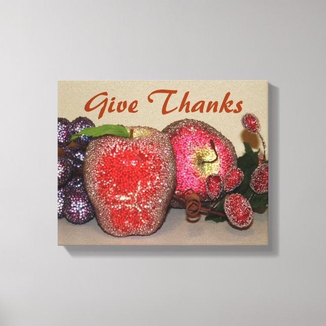 Canvas Fruta festiva (Frente)