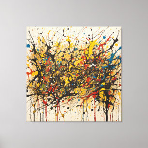 Canvas Fury of the Waters: Pollock in RS