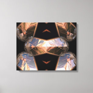Canvas Futurística de Cristal X7-2