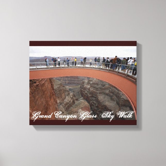 Canvas Grand Canyon Glass Skywalk (Frente)