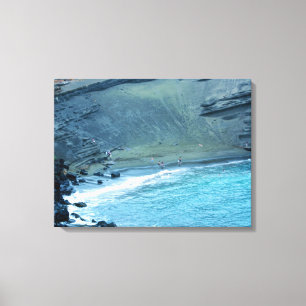 Canvas Hawaii Green Sands Beach