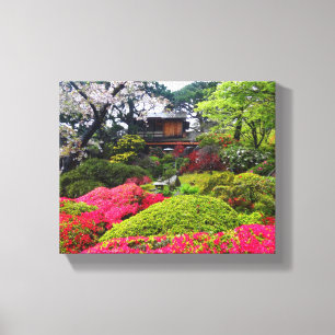 Canvas japonesas do jardim de chá #12 de San