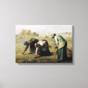 Canvas Jean-François Millet - Gleaners 18
