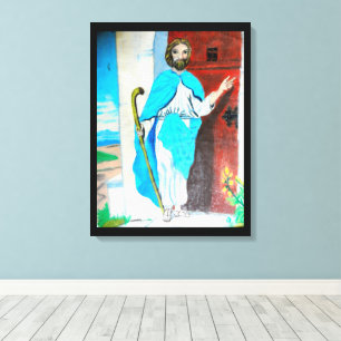 Canvas JESUS KNOCKS