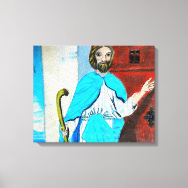 Canvas JESUS KNOCKS (Frente)