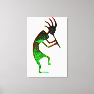 canvas kokopelli verde