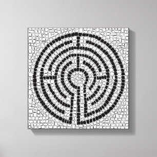 CANVAS LABYRINTH VII 12x12 (0,75" Profundidade)