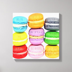 Canvas Macarons
