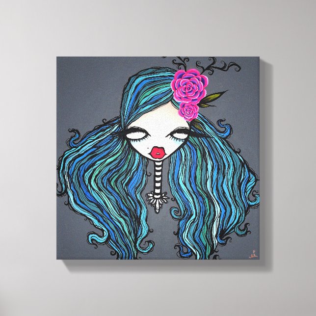 canvas "Marítima", 12"x12" (Frente)