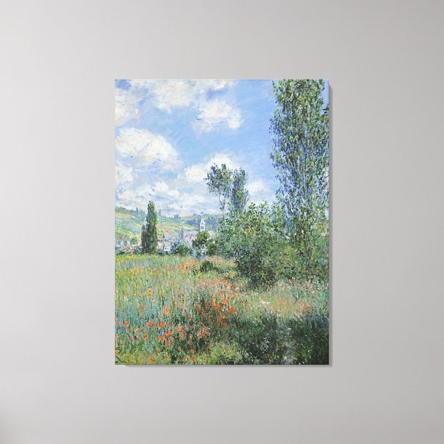 Canvas Monet Vetheuil 30x40 (Frente)
