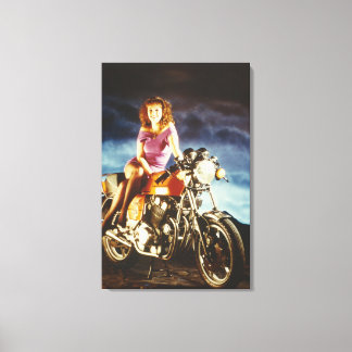 Canvas Motociclista