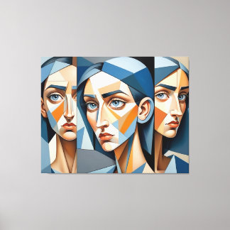 Canvas na moda, Abstrato de arte, decoração domést