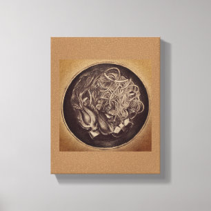Canvas Noodle Bowl