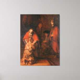 Canvas O Regresso do Filho Prodígio Rembrandt
