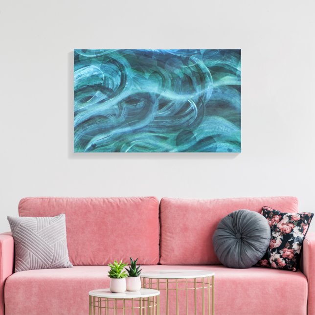 canvas "Oceano do Amor" (Insitu(Sala de estar))