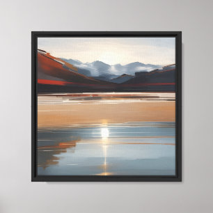 canvas paisagista abstrato