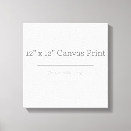 Canvas personalizada 12 X 12