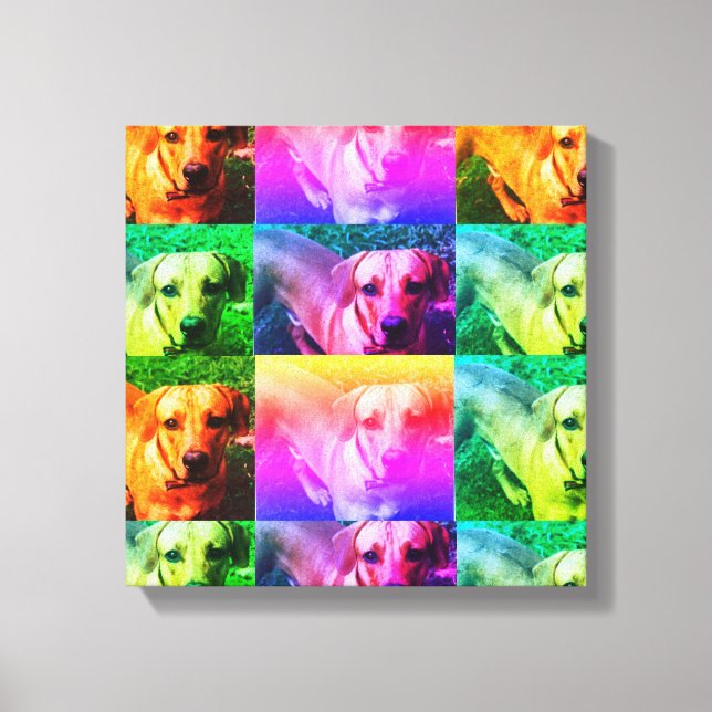 Canvas Personalizada de Pop de Fotografia Personal (Frente)