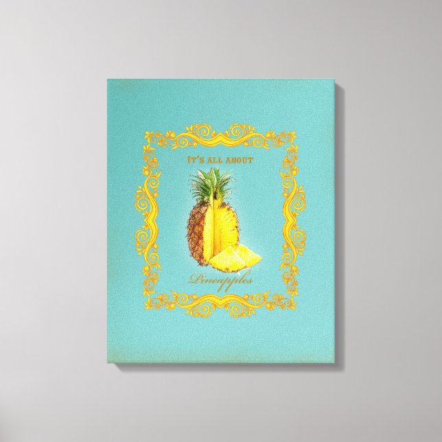 Canvas ~ PINEAPPLE (Frente)