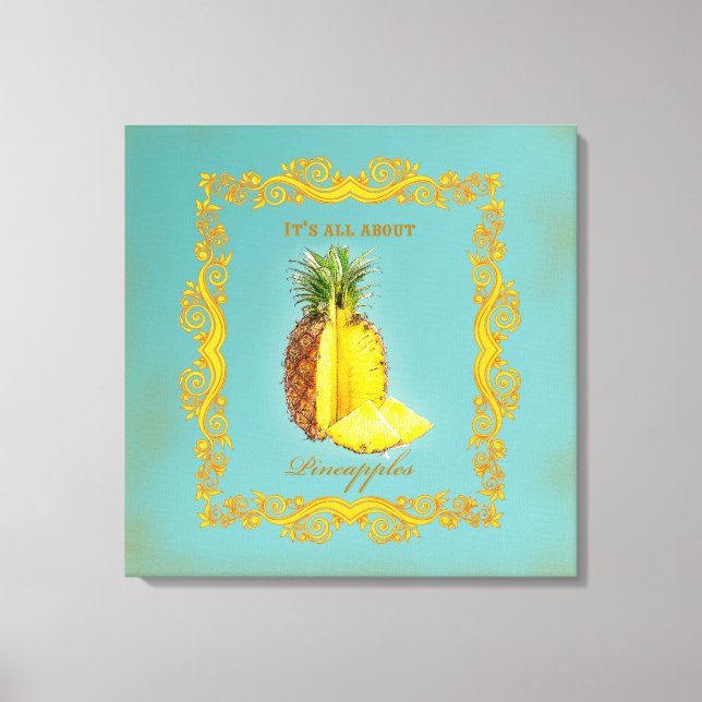 Canvas ~ PINEAPPLE (Frente)
