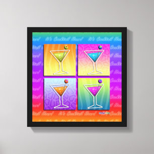 Canvas pop ART MARTINIS Gallery