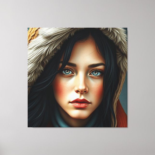 Canvas Premium - Arte Elegante e Moderna (Frente)