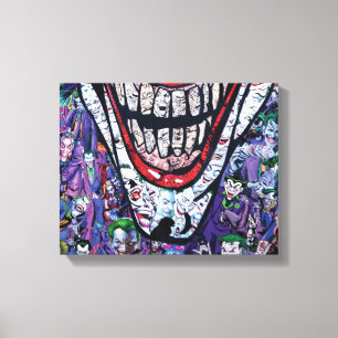 Canvas Premium de Joker de banda desenhada (Gloss)