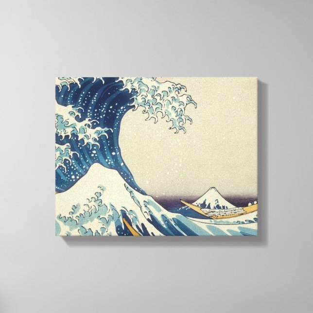 Canvas Premium de Ondas de Pintura (Gloss) (Frente)