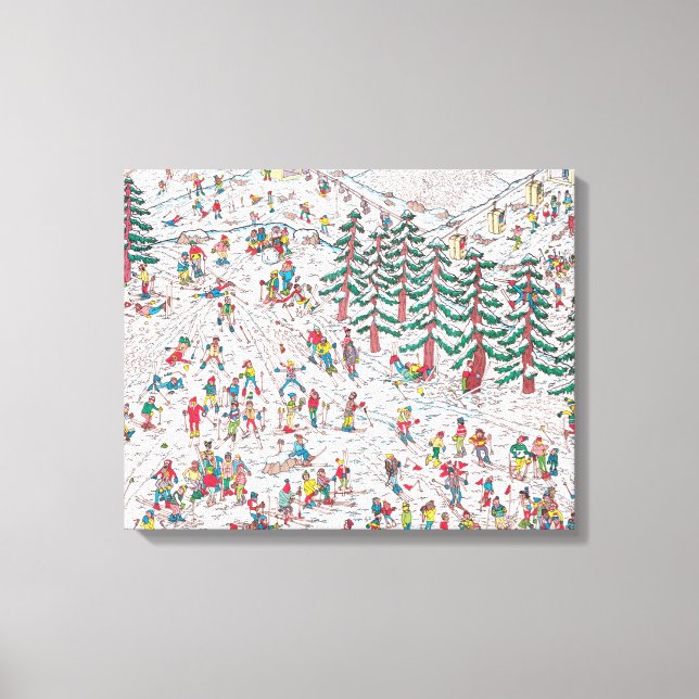 Canvas Premium do Cartoon Waldo (Gloss) (Frente)