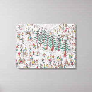 Canvas Premium do Cartoon Waldo (Gloss)