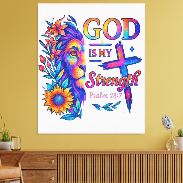 Canvas Premium (Gloss) (Insitu(Sala de estar))