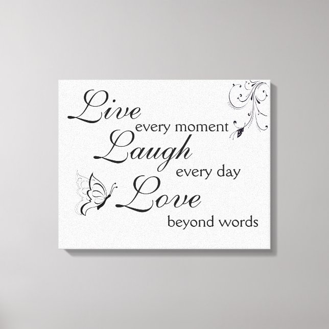 Canvas Premium (Gloss) Ao Vivo Ria Amor (Frente)