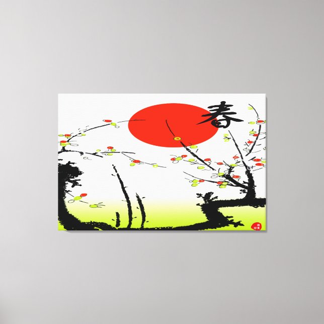 Canvas primavera (Frente)