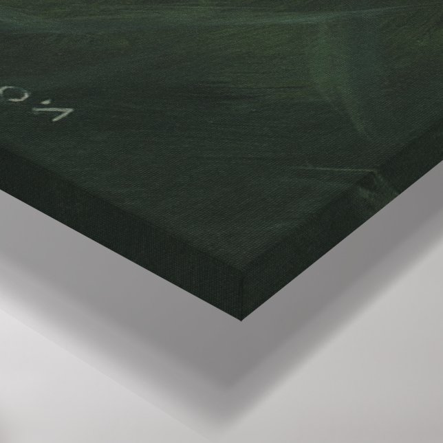 Canvas Print baby Cheetah II (Canto (inferior))