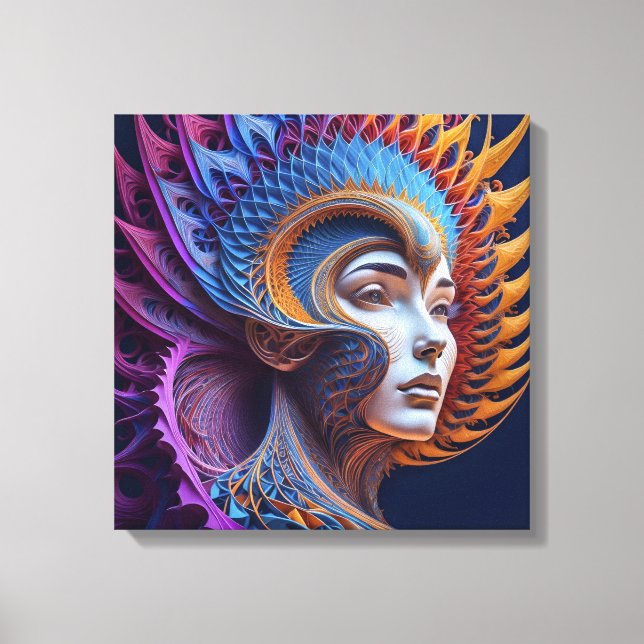Canvas Print (Exotic Beauty) (Frente)