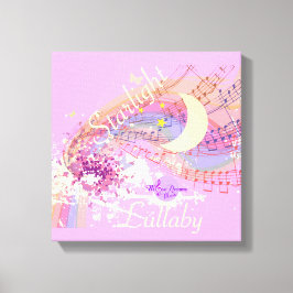 Canvas rosa Starlight Lullaby