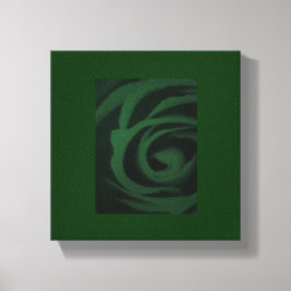 Canvas Rosa verde