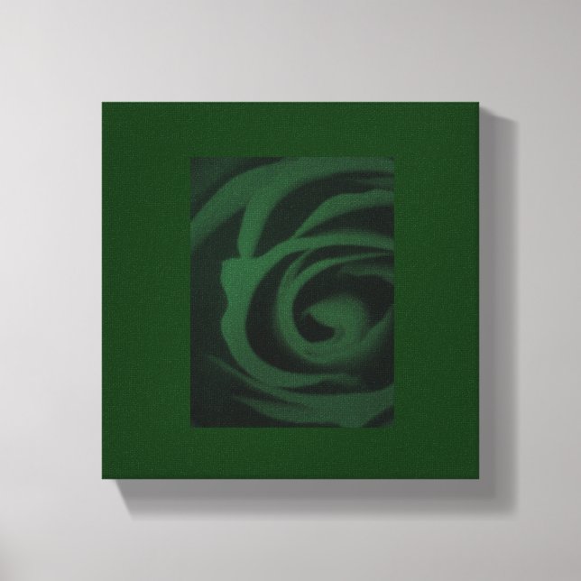 Canvas Rosa verde (Frente)