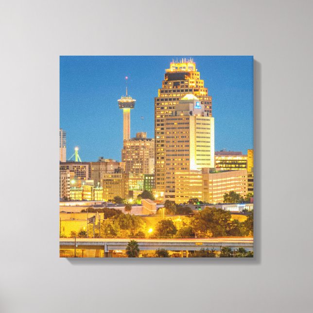 Canvas San Antonio Texas Art 16.80 X 17.50 (Frente)